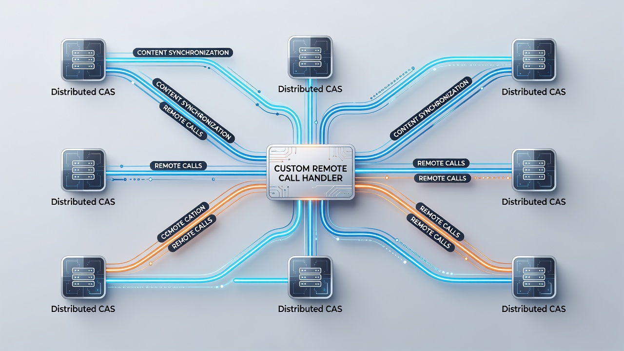 Technical workflow illustration of encrypted remote calls between casino review platforms